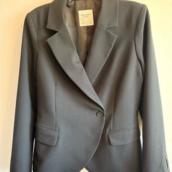 Abercrombie and Fitch Black Blazer - Picture 2 of 4